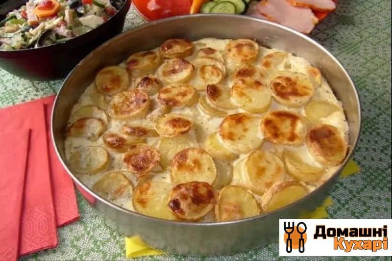 Рецепт Картопля з баклажанами