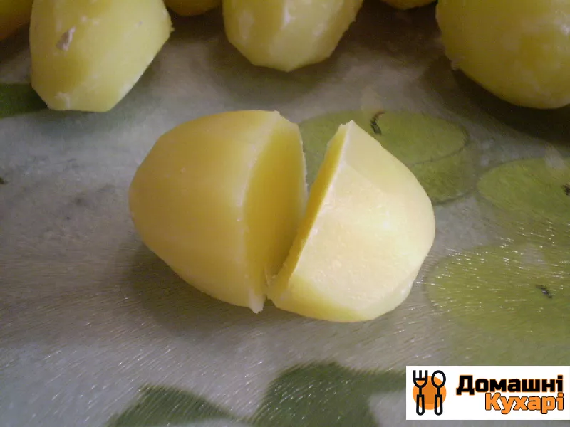 Картопля з салом на шпажках - фото крок 6