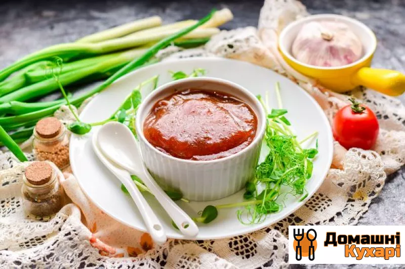 Рецепт Кисло-солодкий соус з крохмалем
