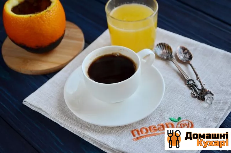 Рецепт Кава в апельсині «Веселий»