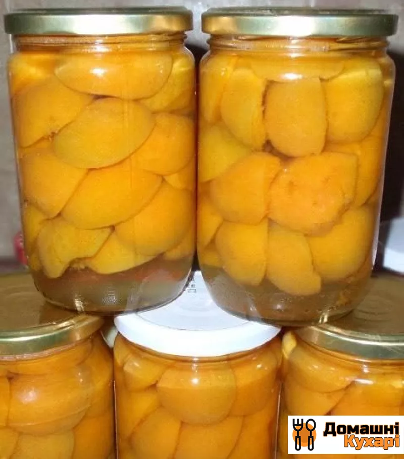 Рецепт Компот з абрикосів