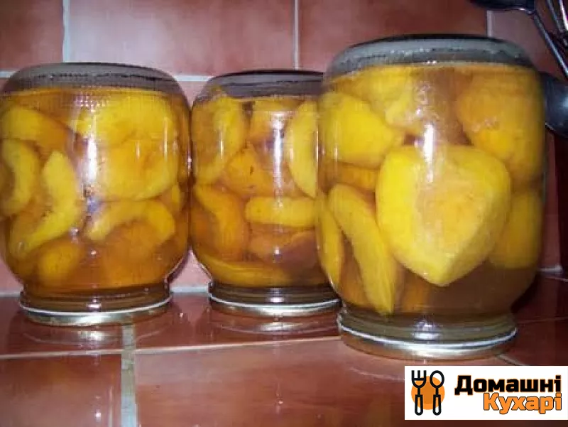 Рецепт Компот з персиків