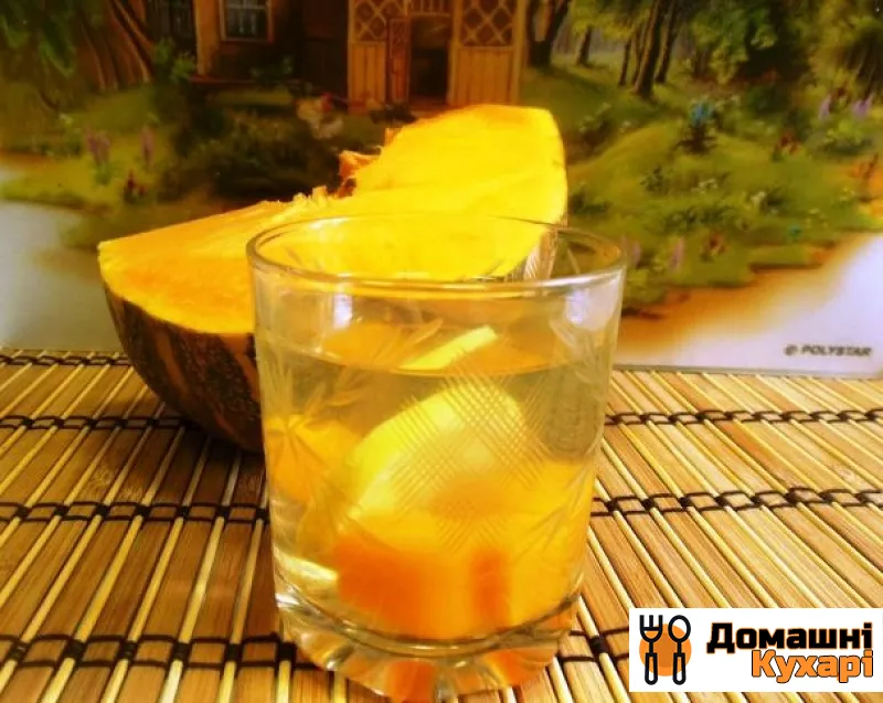 Рецепт Компот з гарбуза з апельсином на зиму