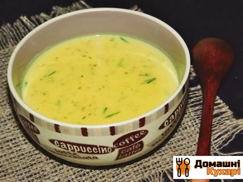 Рецепт Копчений крем-суп з кабачками
