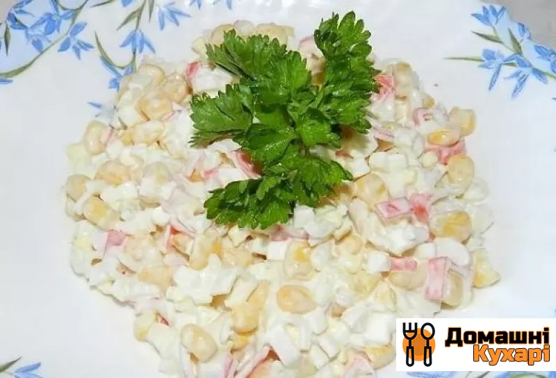 Крабовий салат з капустою