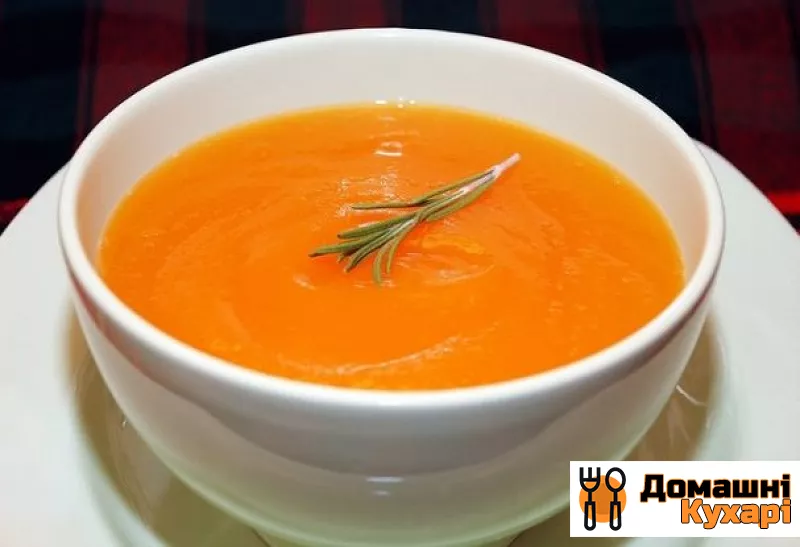 Рецепт Крем-суп з гарбуза з вершками