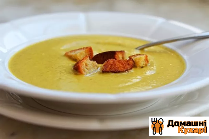 Рецепт Крем-суп з брокколі та сиром