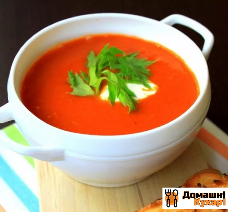 Рецепт Крем-суп томатний