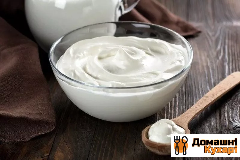 Рецепт Крем «Згущене молоко зі сметаною»