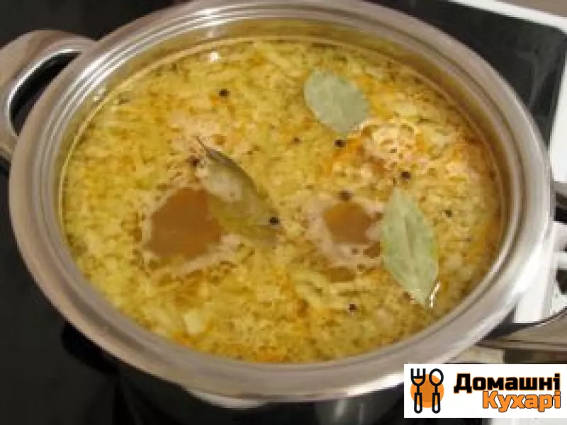 Рецепт Курячий суп «зірочки»