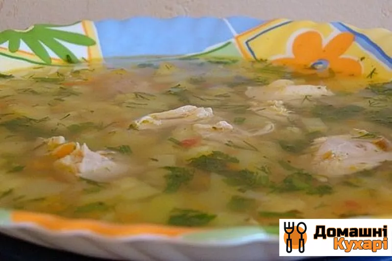 Рецепт Курячий суп з кабачками