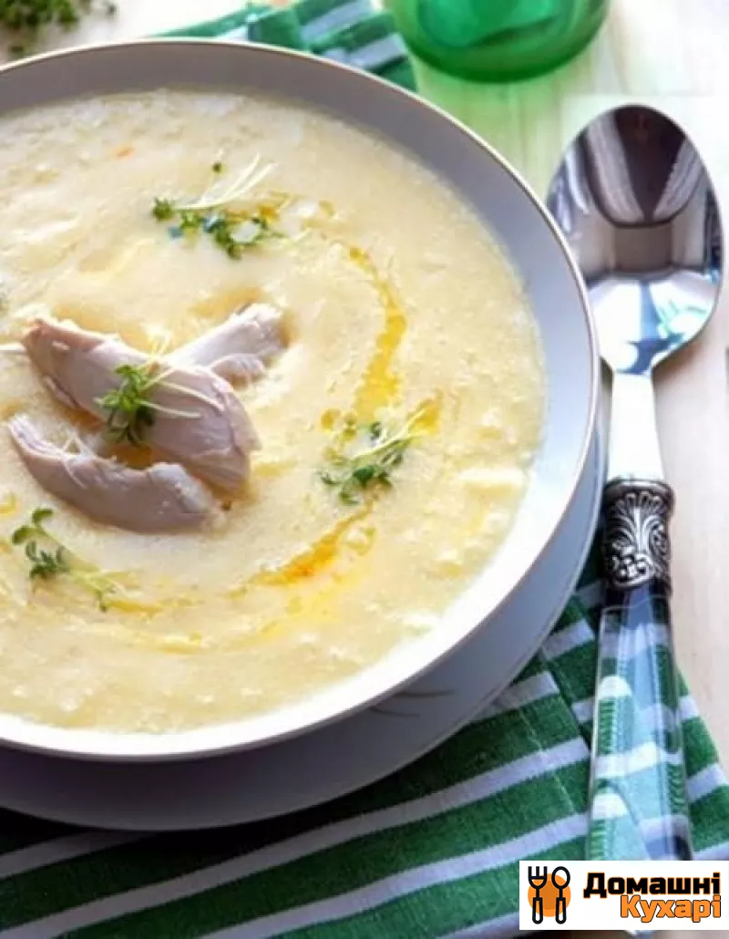 Рецепт Курячий суп з мигдалем