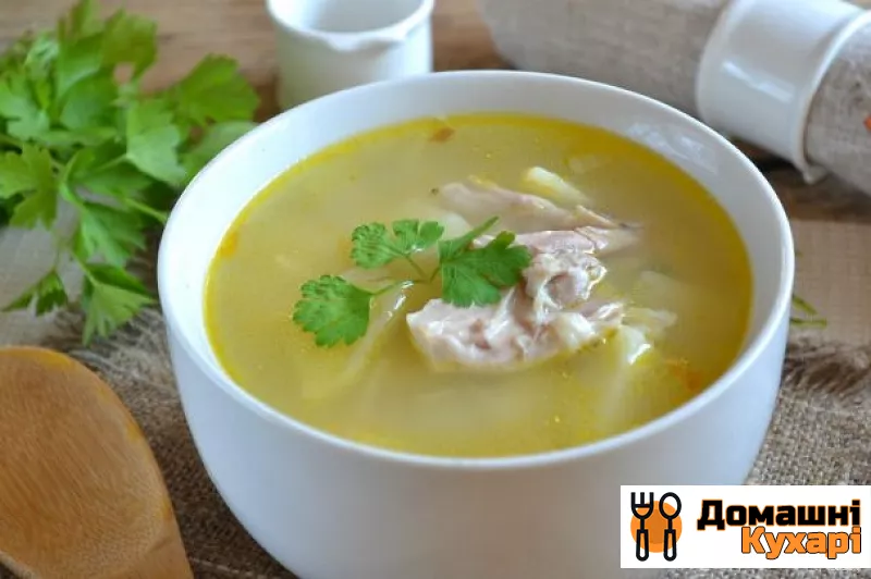 Рецепт Курячий суп з вермішеллю