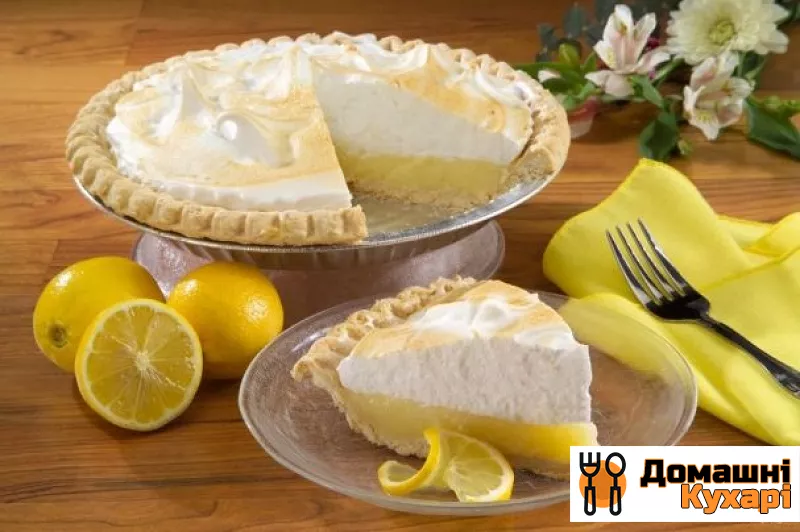 Рецепт Легкий лимонний пиріг
