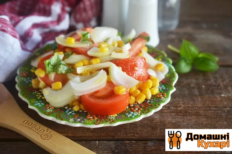 Рецепт Літній кукурудзяний салат