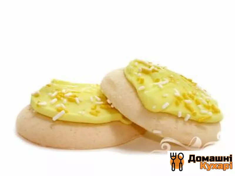 Рецепт Лимонно-ванільне печиво