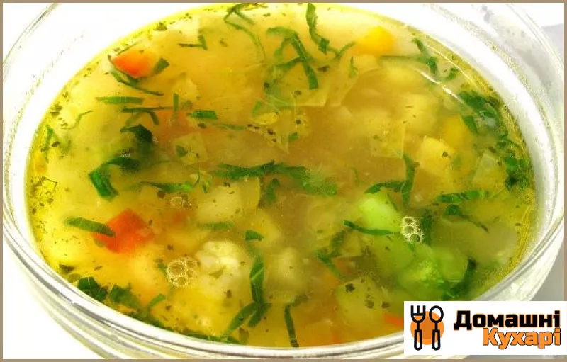 Рецепт Цибулевий суп для схуднення
