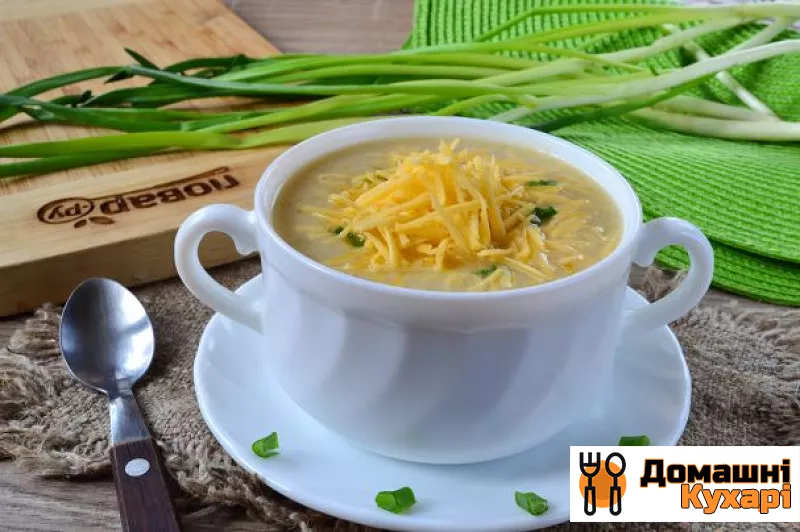 Рецепт Цибульний суп «Моя французька дієта»