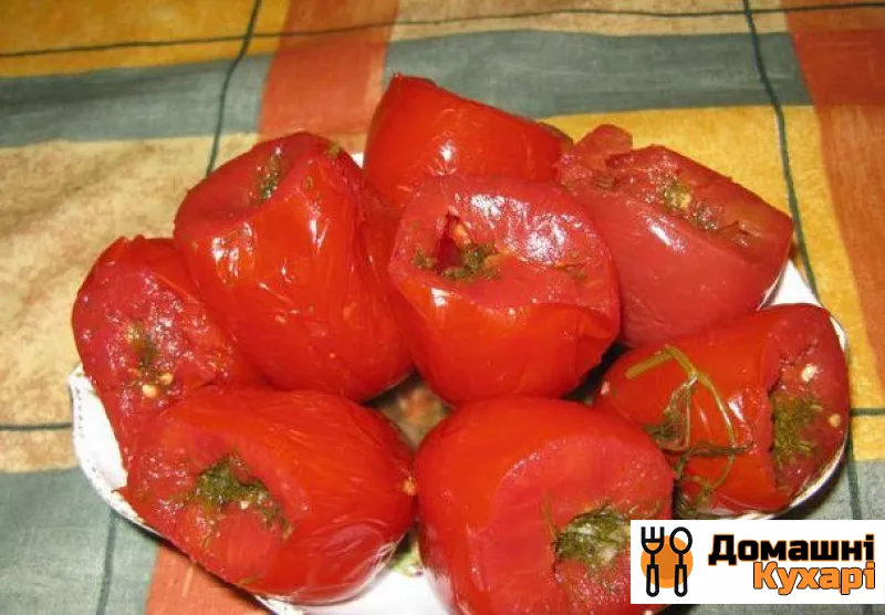 Рецепт Малосольні помідори