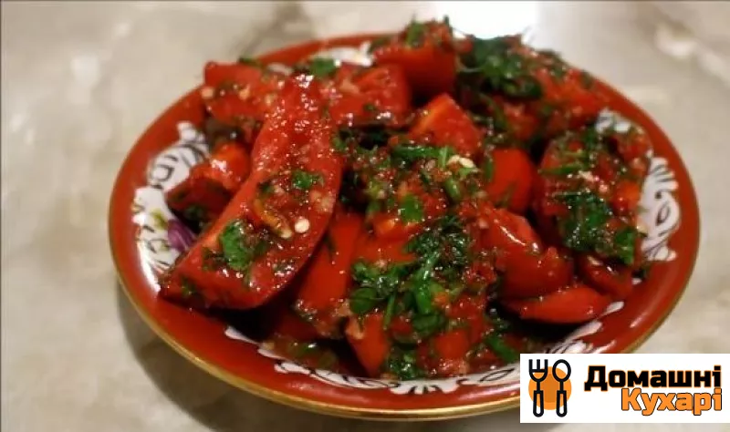 Рецепт Малосольні помідори по-корейськи