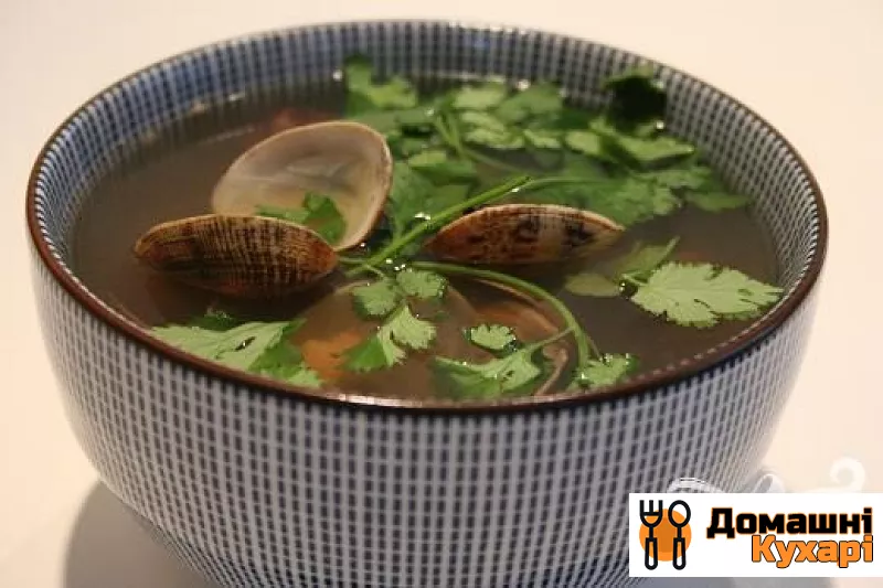 Рецепт Манхеттенський суп з молюсків
