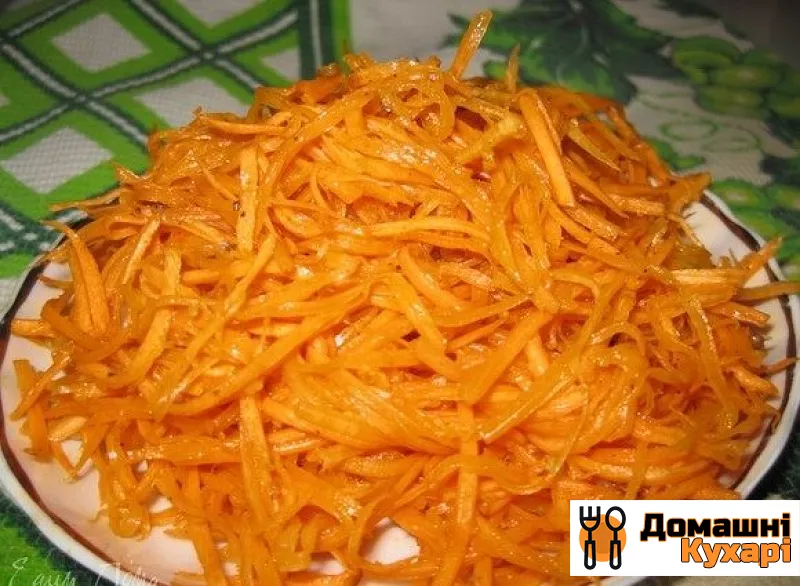 Маринована морква по-корейськи