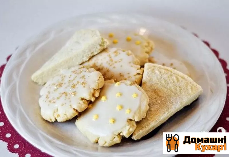 Рецепт Масляне печиво з глазур'ю