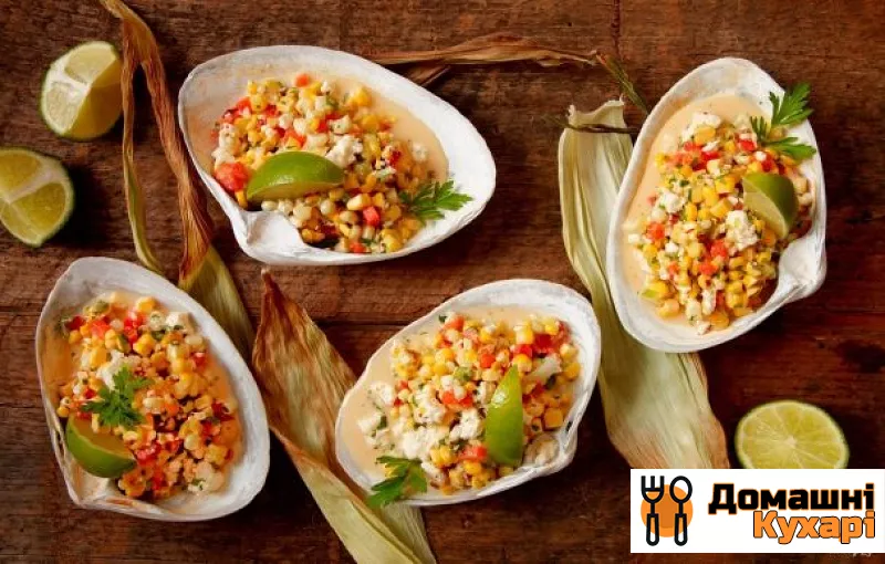 Рецепт Мексиканський салат з кукурудзою
