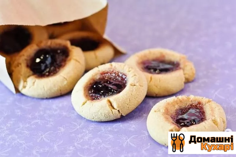 Рецепт Міні-печиво з джемом