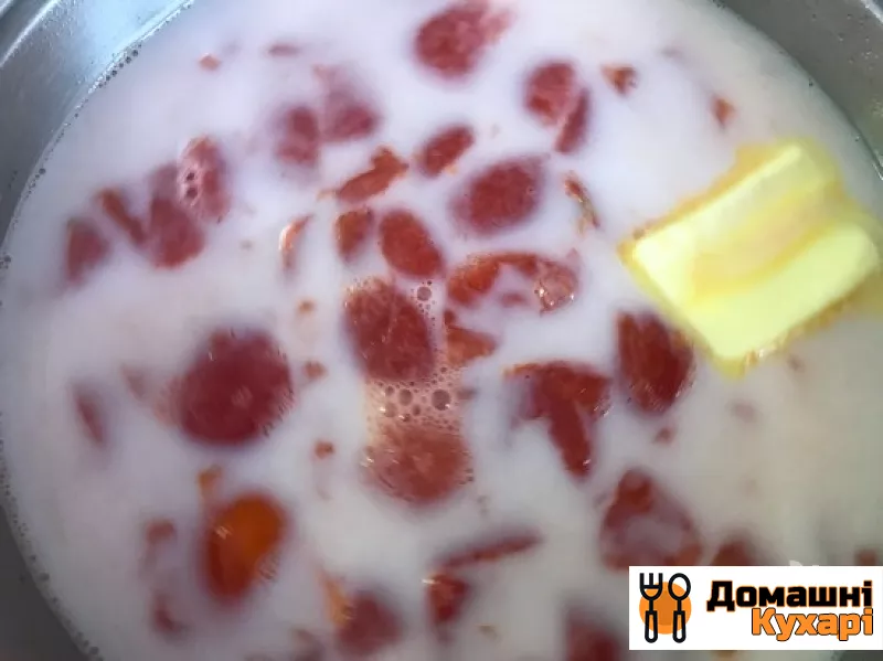 Молочний суп з томатами - фото крок 3