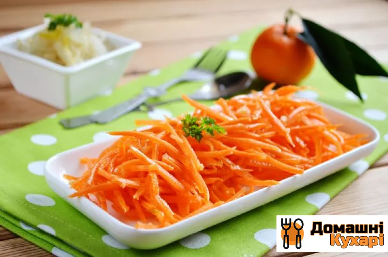 Рецепт Морква по-корейськи (корейська морквина)