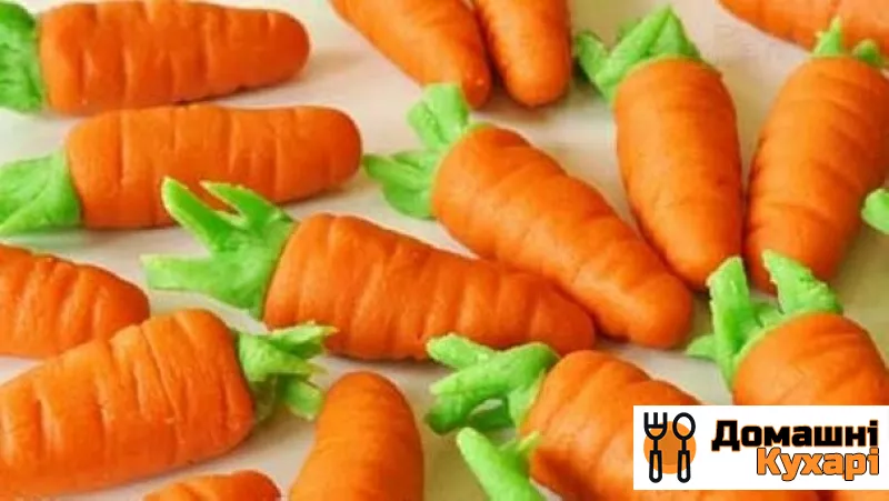 Морквини з марципану