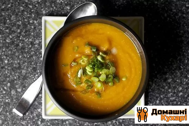 Рецепт Морквяний суп з місо і кунжутом