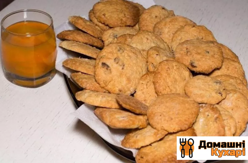 Рецепт М'яке вівсяне печиво