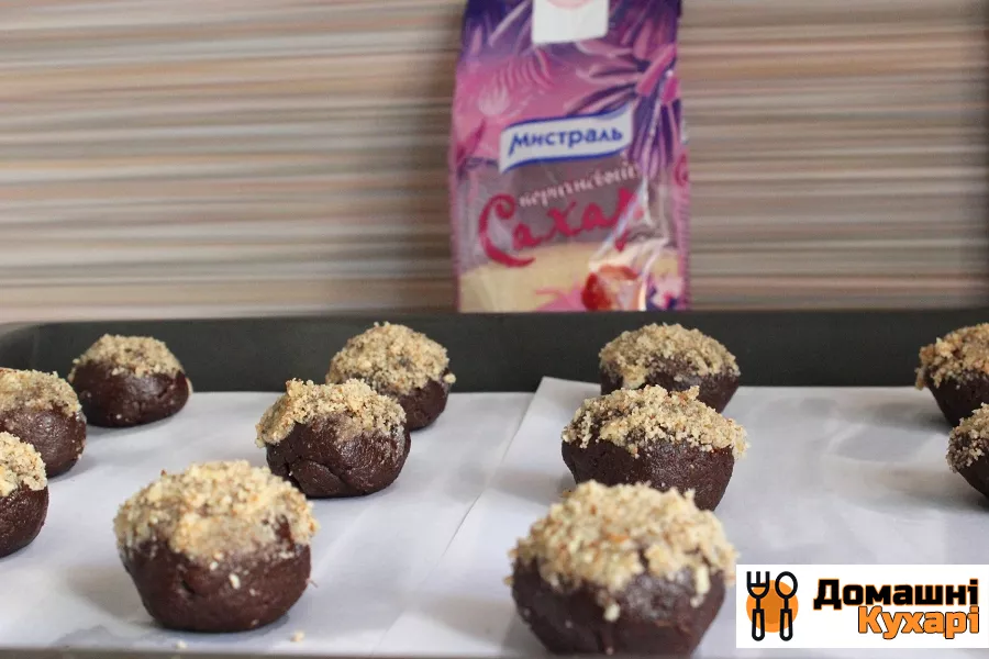 Орехово-шоколадне печиво - фото крок 7