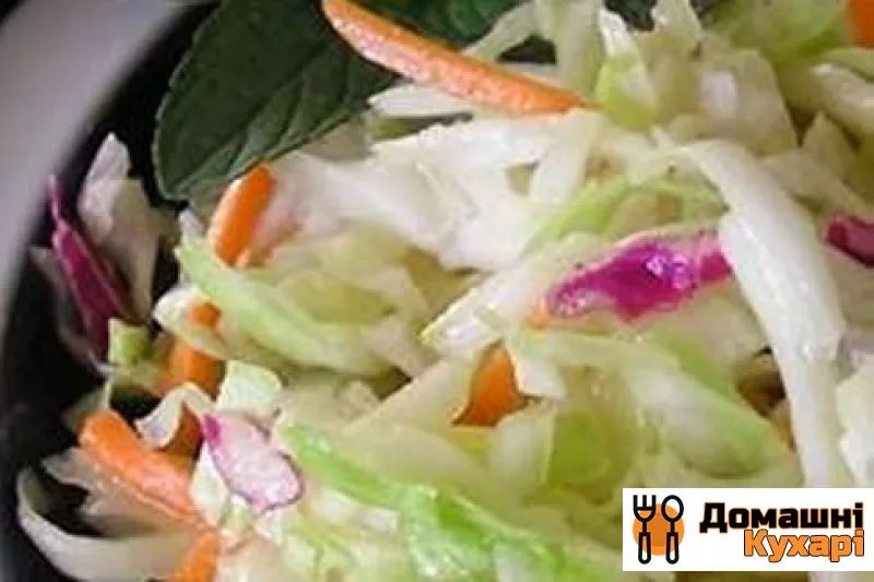 Рецепт Оригінальний салат Слау з пекінською капустою