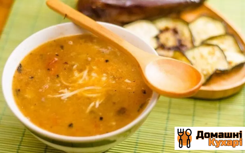 Рецепт Овочевий суп з баклажанами