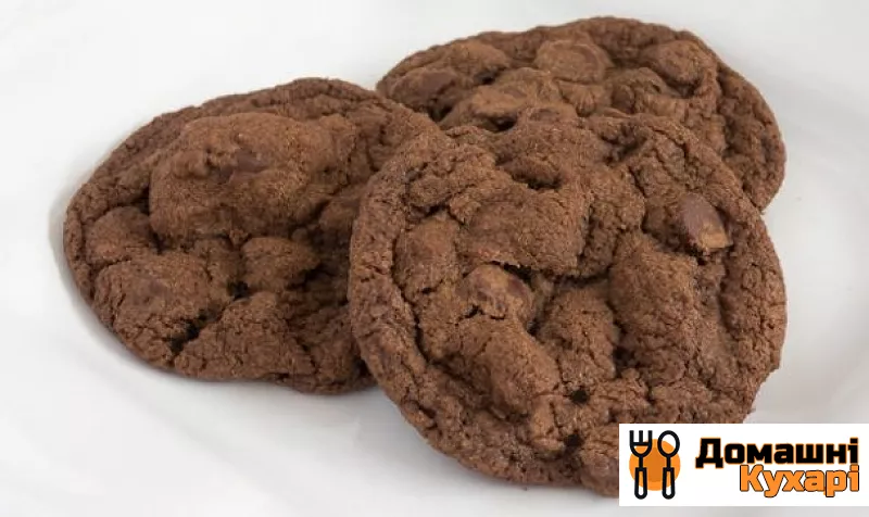 Рецепт Печиво «подвійний шоколад»