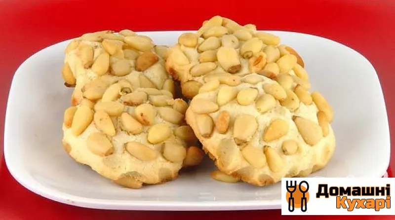 Рецепт Печиво з кедровими горішками