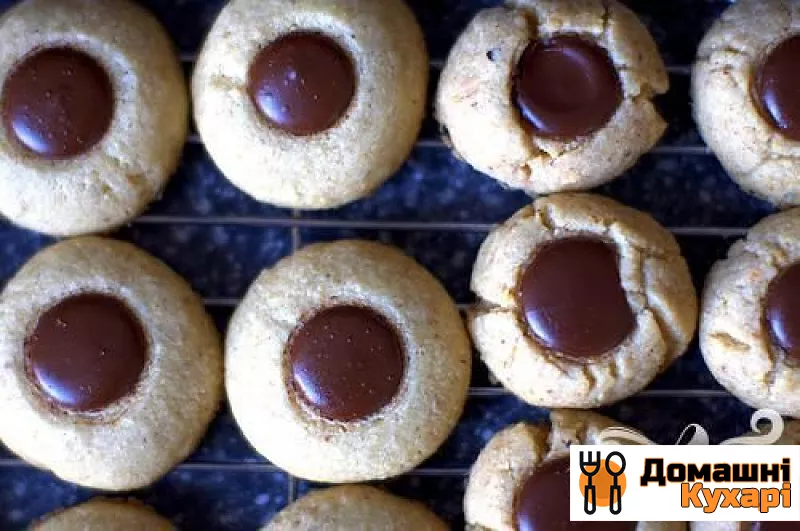 Рецепт Печиво з шоколадом і фундуком