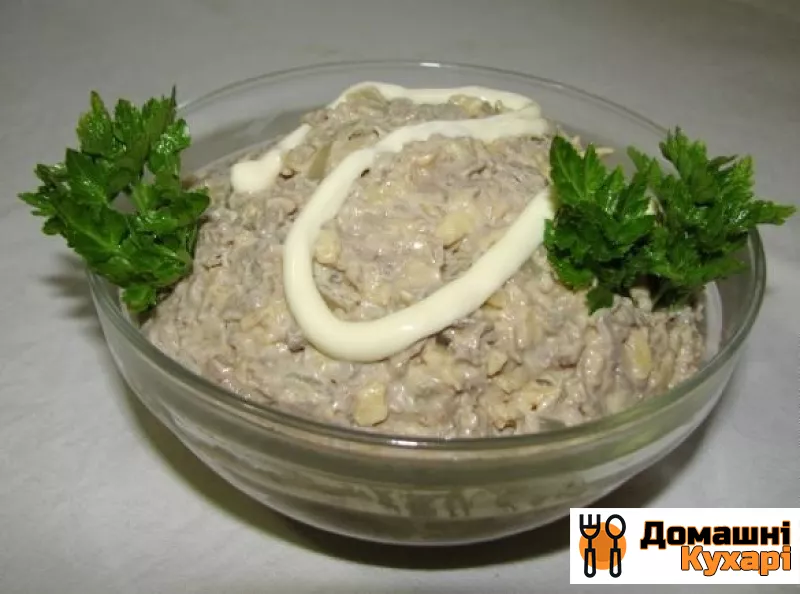 Рецепт Печеночный салат