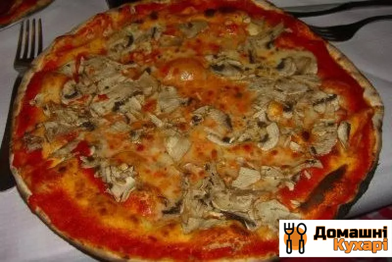 Рецепт Піца з грибами
