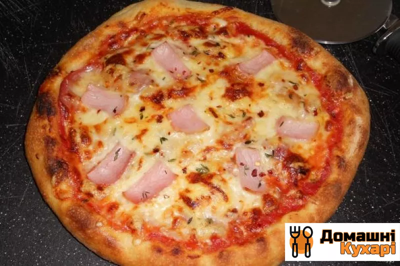 Рецепт Піца з м'ясом і помідорами