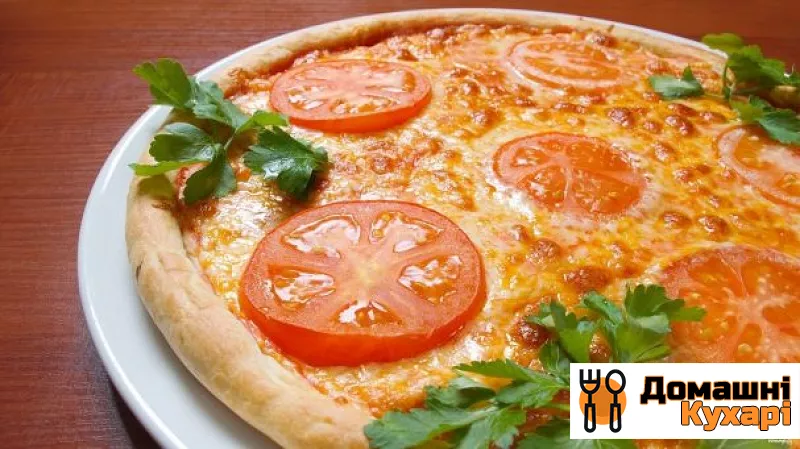 Рецепт Піца з помідорами і сиром