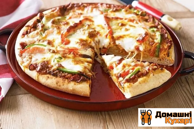 Рецепт Піца вегетаріанська