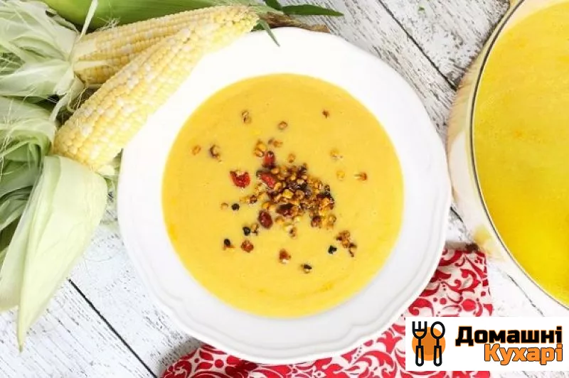 Рецепт Пікантний кукурудзяний суп