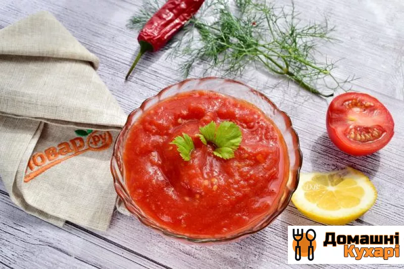 Рецепт Пікантний томатний суп