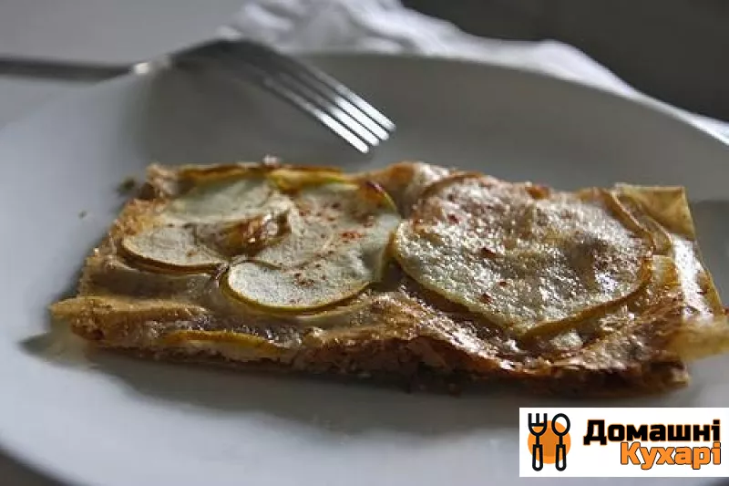 Рецепт Пиріг з тіста філо з яблуками і грушами