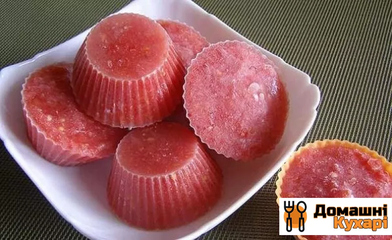 Рецепт Пюре з помідорів заморожене