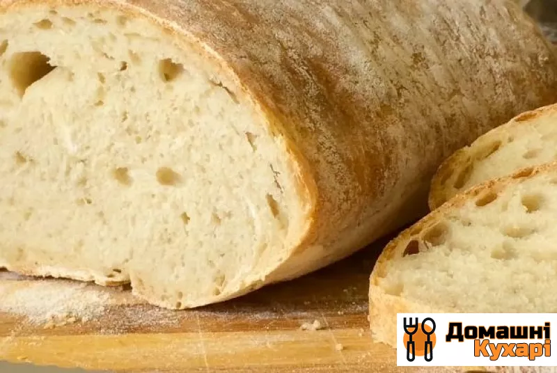 Подовий білий хліб з орегано